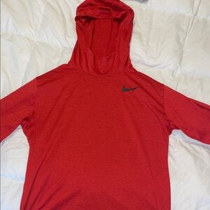 Nike Crimson Pullover with Dark Emblem